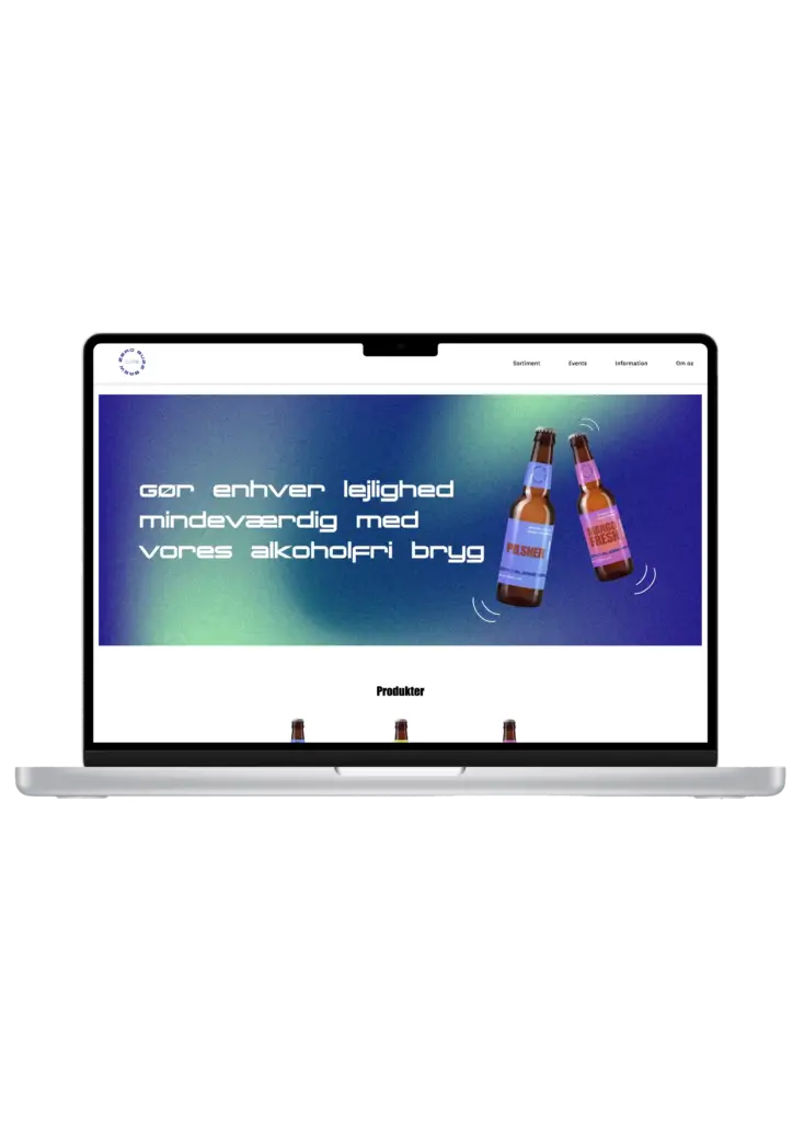 mockup af projekt zero-buzz-brew